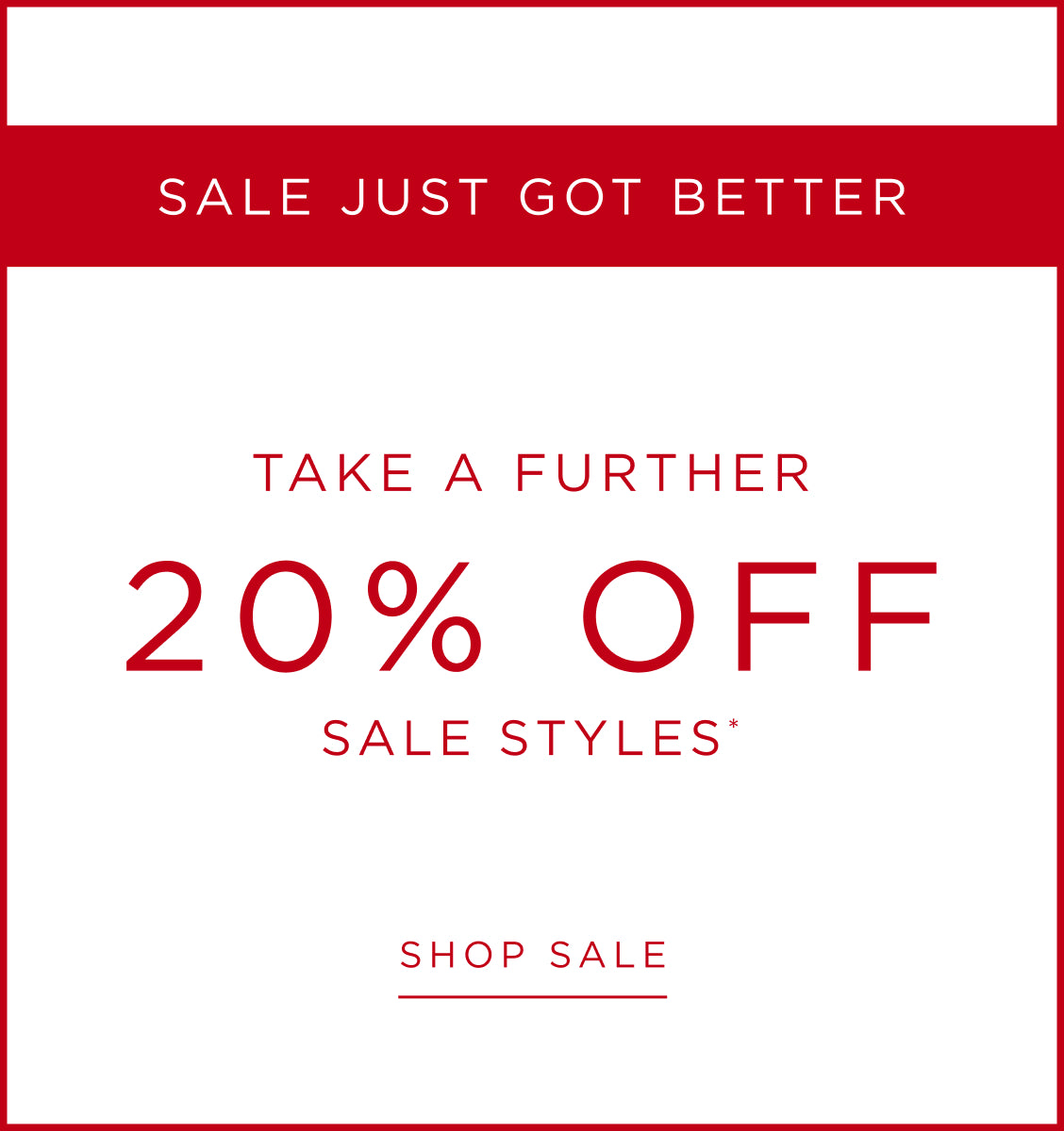 Promotional banner with text 