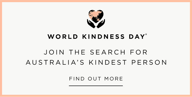 World Kindness Day logo, with text 