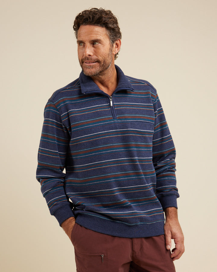 Hitch French Rib Half Zip