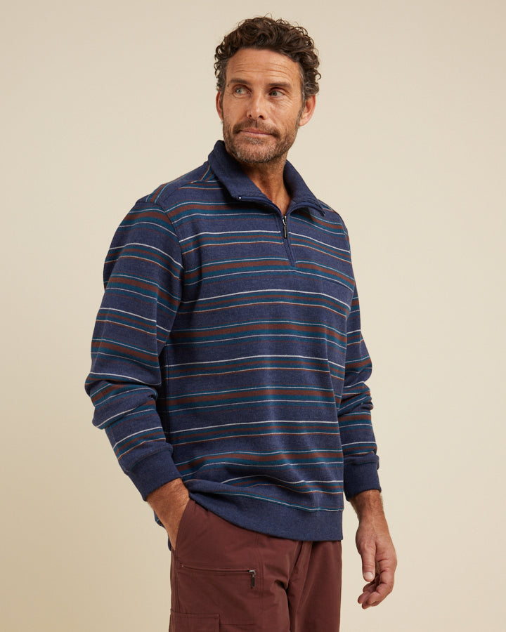 Hitch French Rib Half Zip