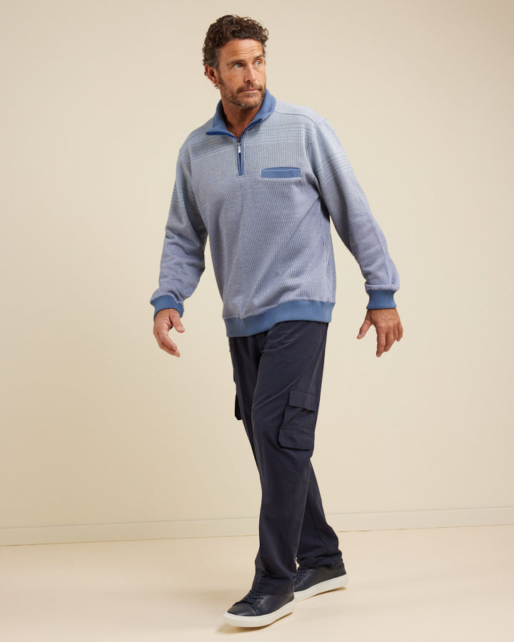 Jaspin French Rib Half Zip