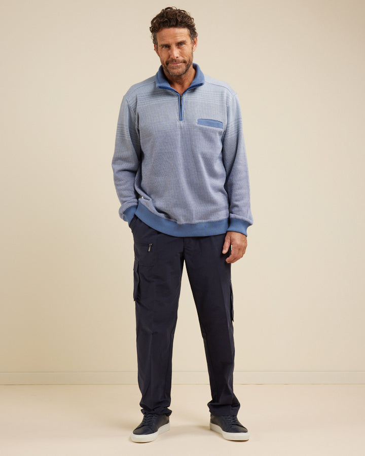 Jaspin French Rib Half Zip