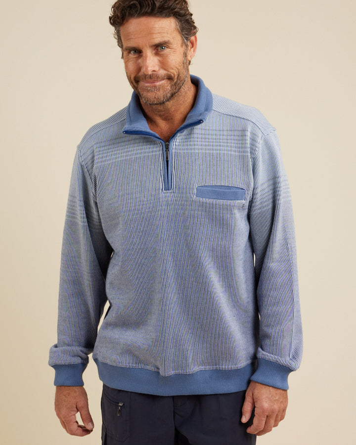 Jaspin French Rib Half Zip