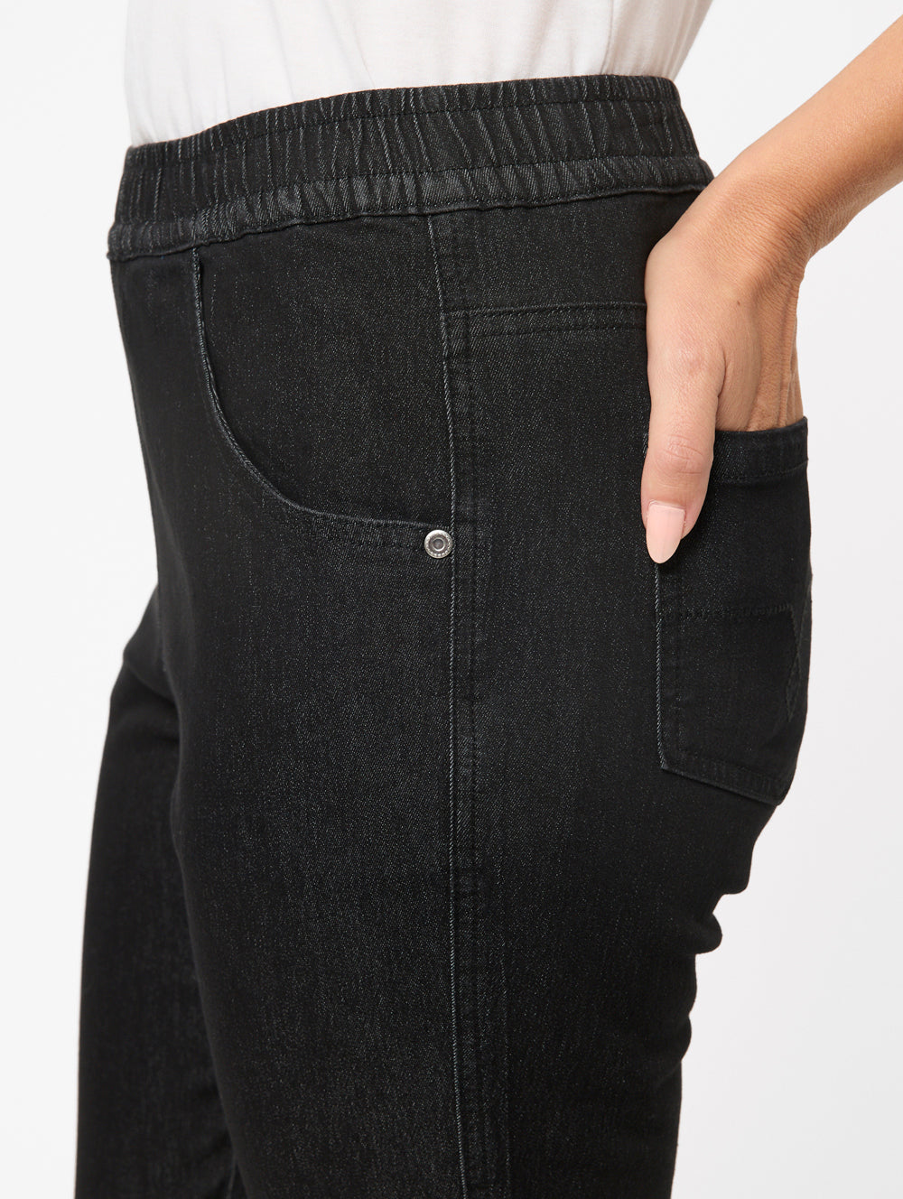 Intense Denim Short Length Jean