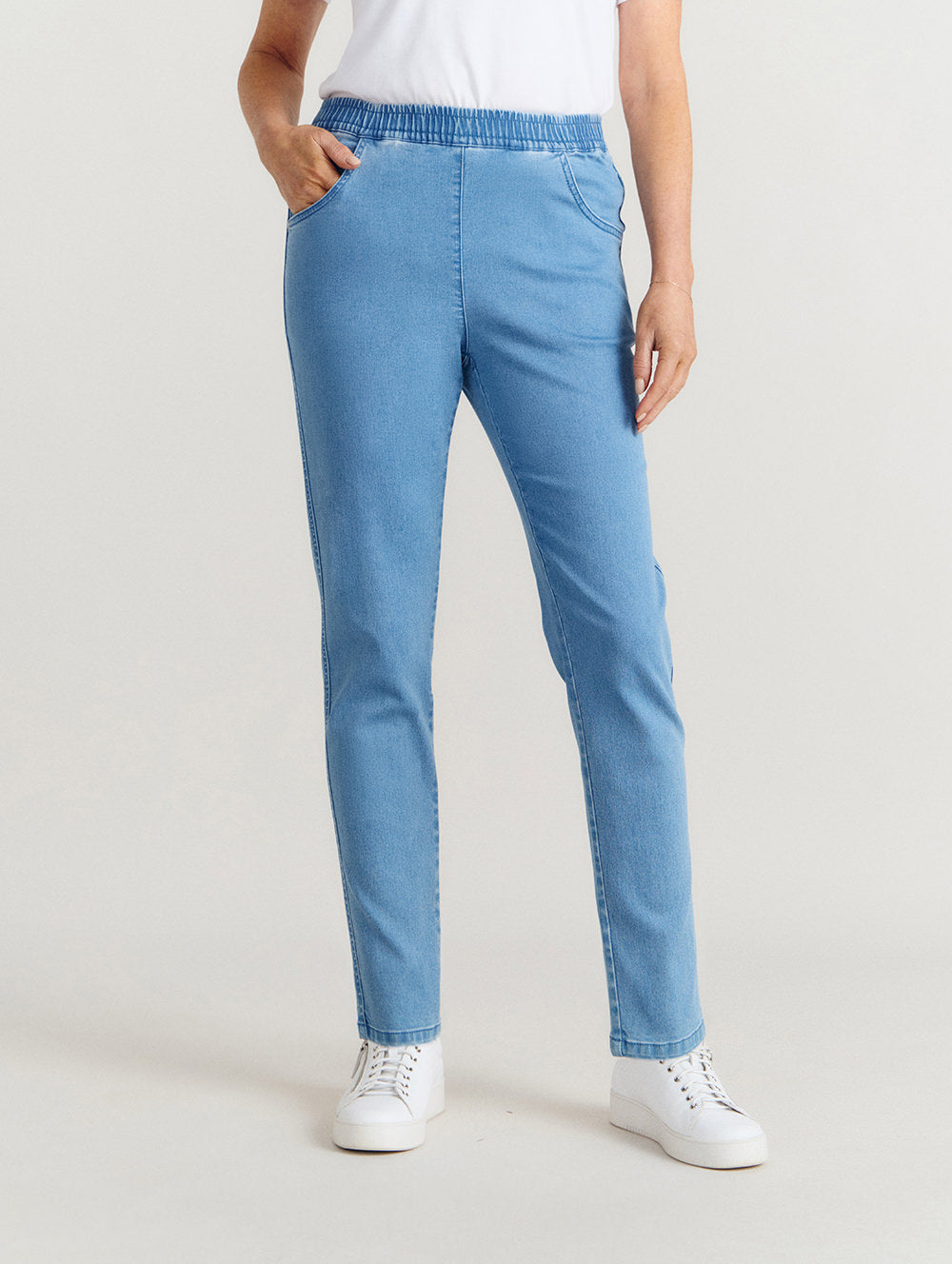 Intense Denim Short Length Jean