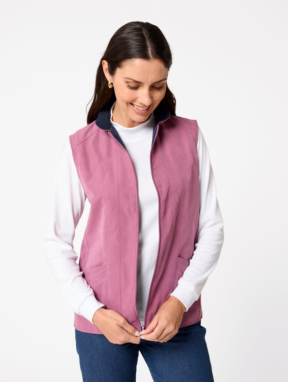 Microfibre Reversible Vest