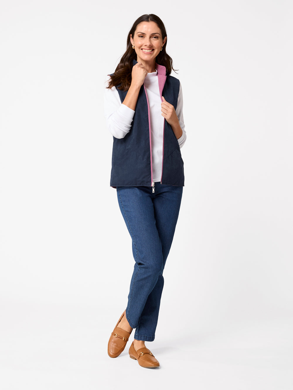 Microfibre Reversible Vest