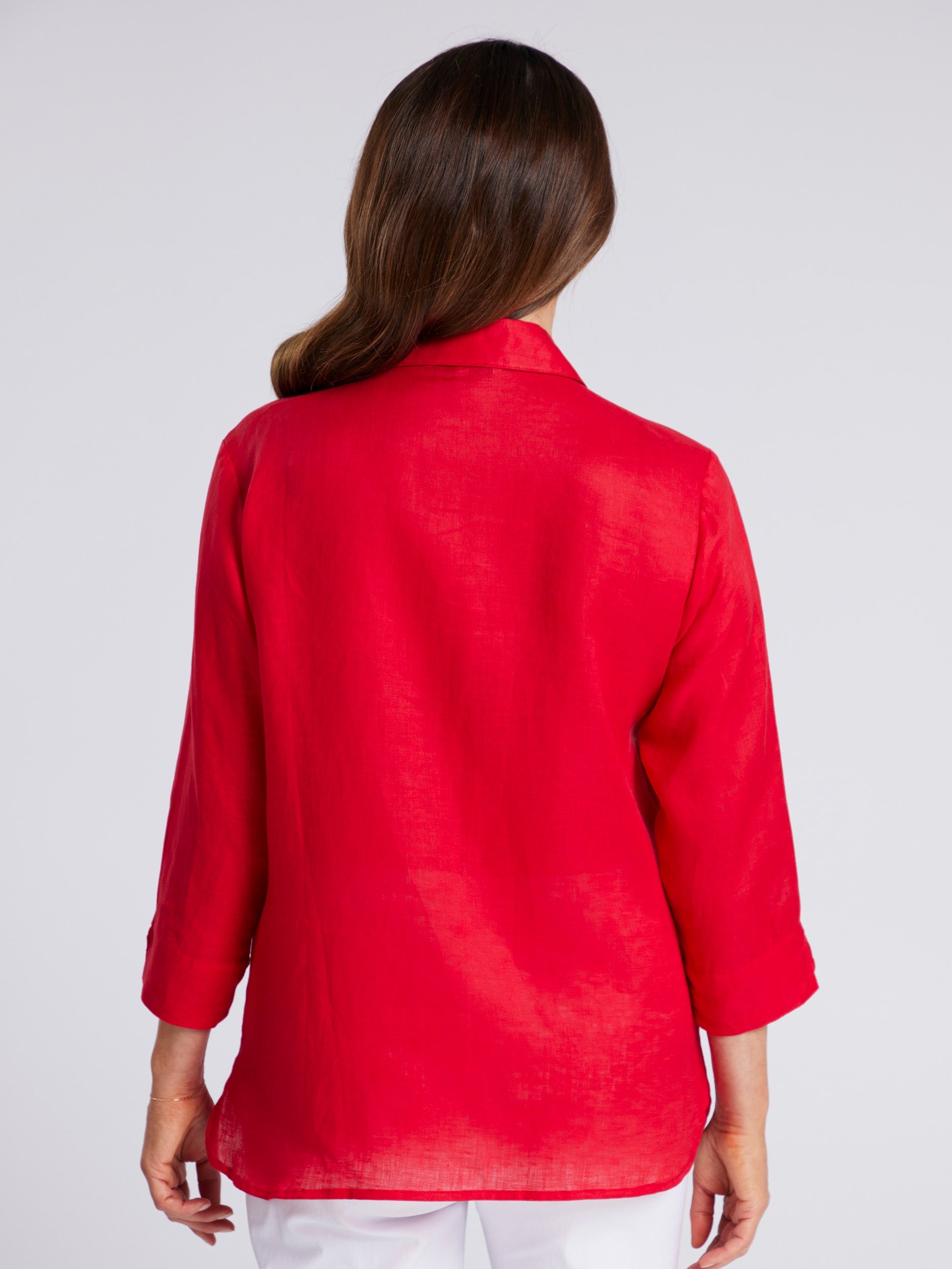 Niya Embroidered 3/4 Sleeve Shirt