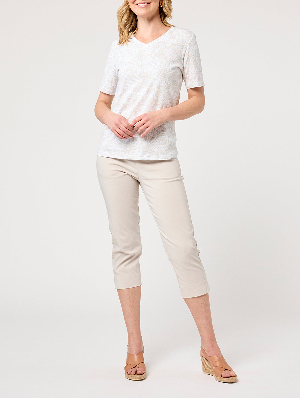 Delphi V Neck Top
