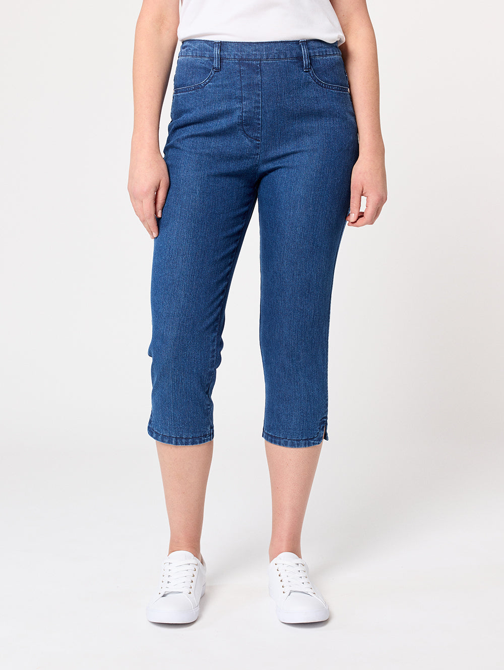 Heritage Denim 3/4 Length Pant
