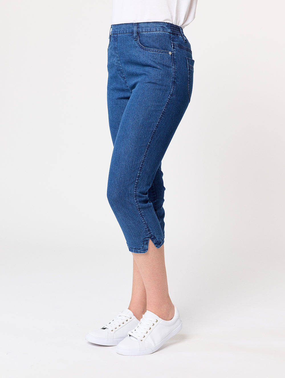 Heritage Denim 3/4 Length Pant
