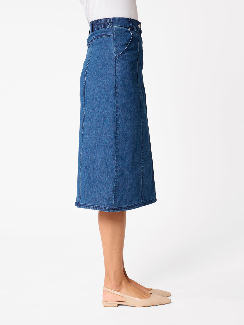 Heritage Denim Skirt