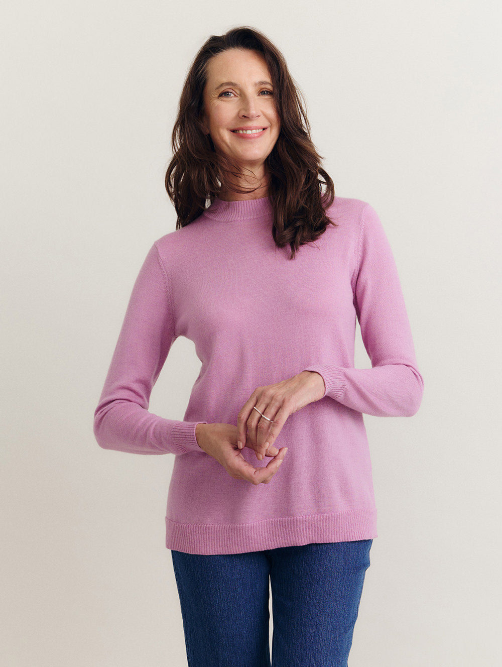 Merino Turtle Neck Knit