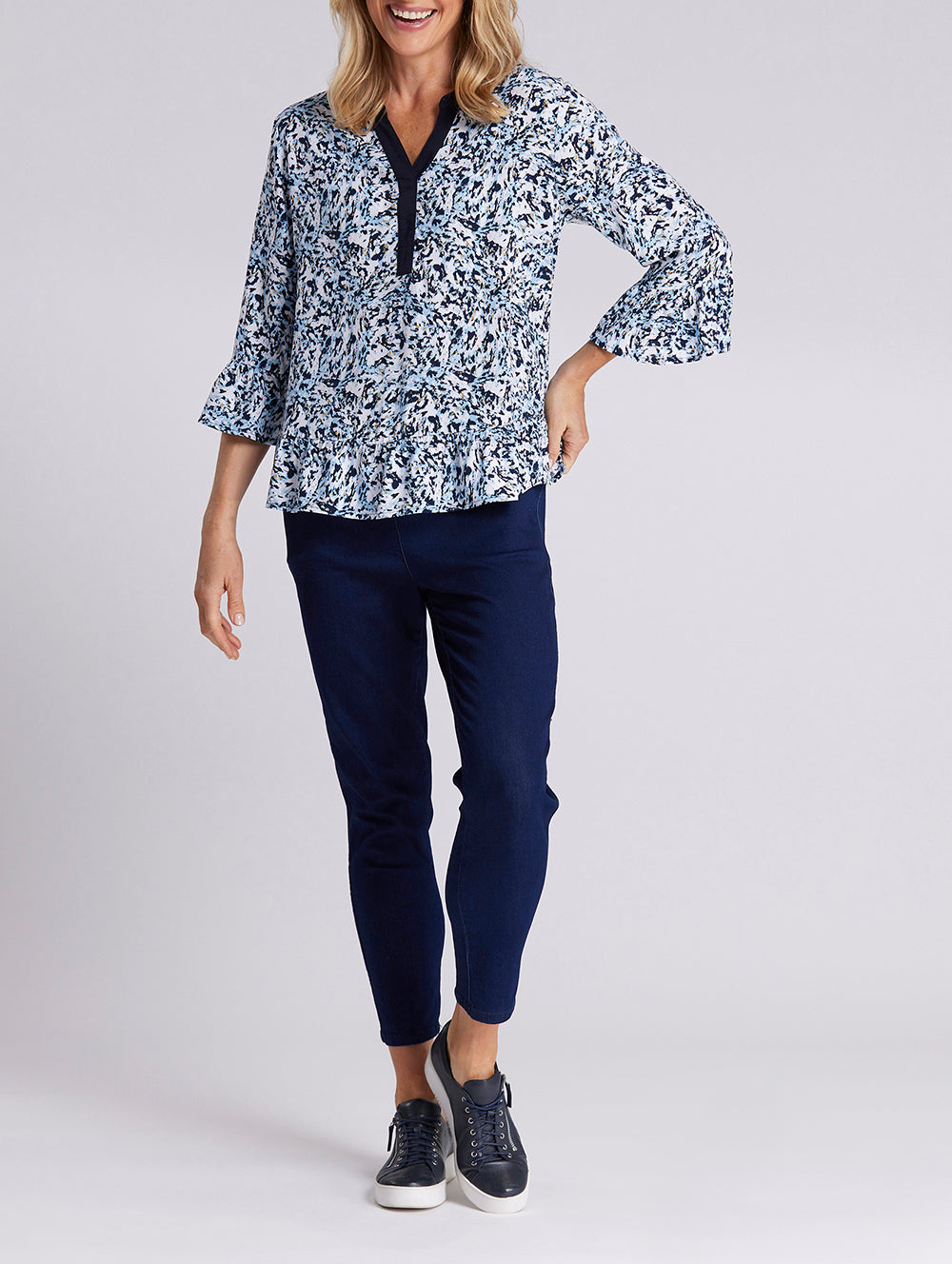 Beth 3/4 Sleeve Blouse
