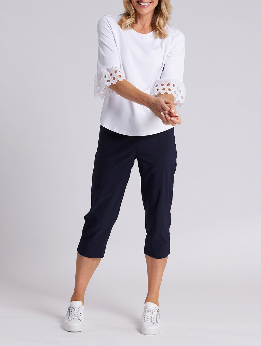 Rae Elbow Sleeve Top