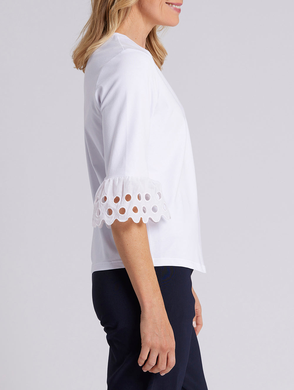 Rae Elbow Sleeve Top