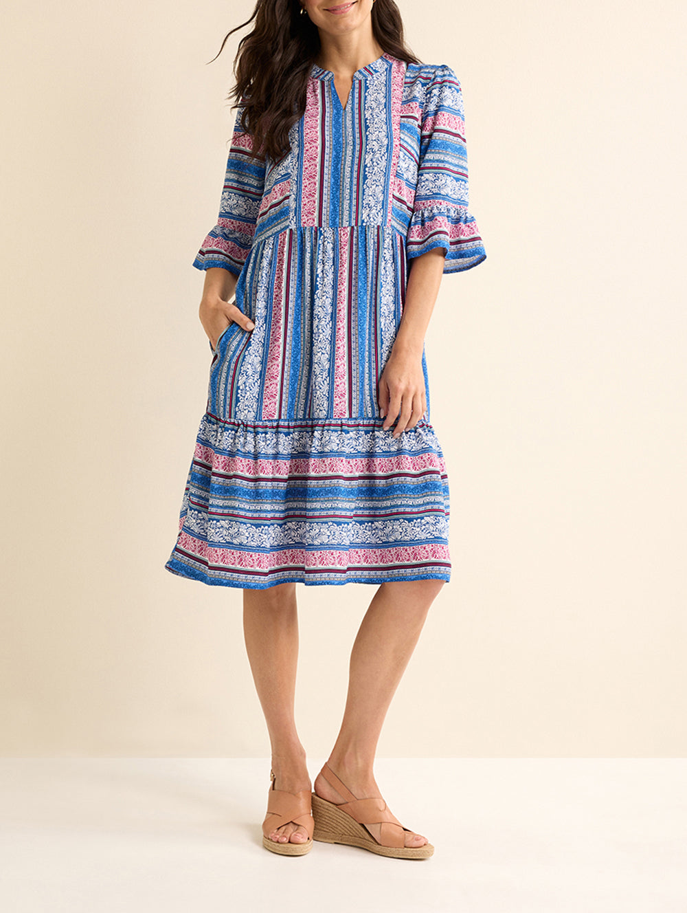 Ariya 3/4 Sleeve Dress