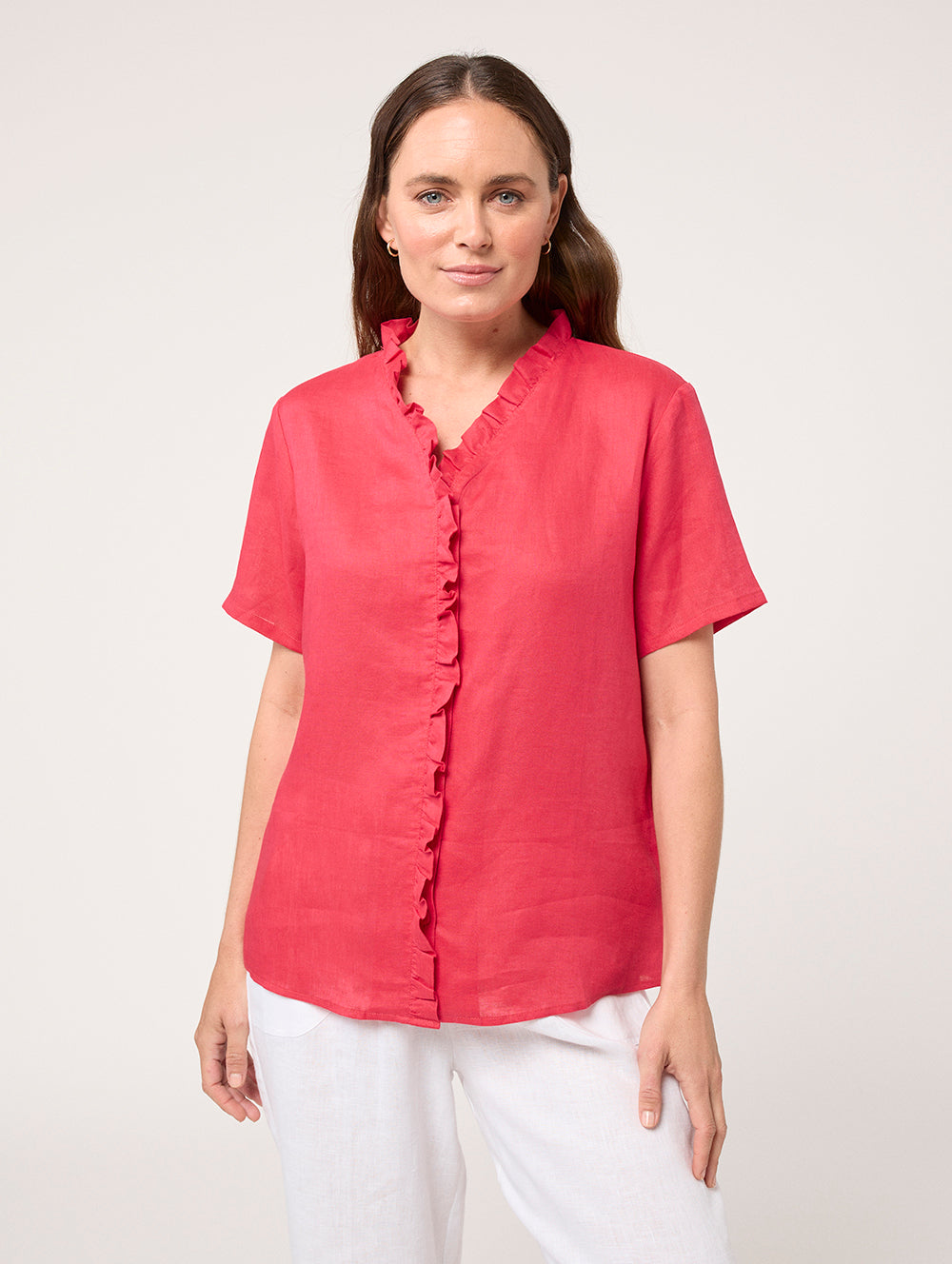 Niya Ruffle Shirt