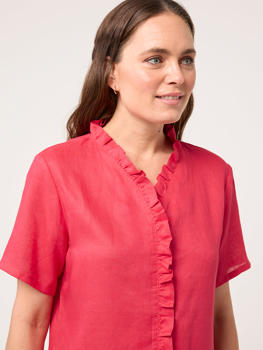 Niya Ruffle Shirt