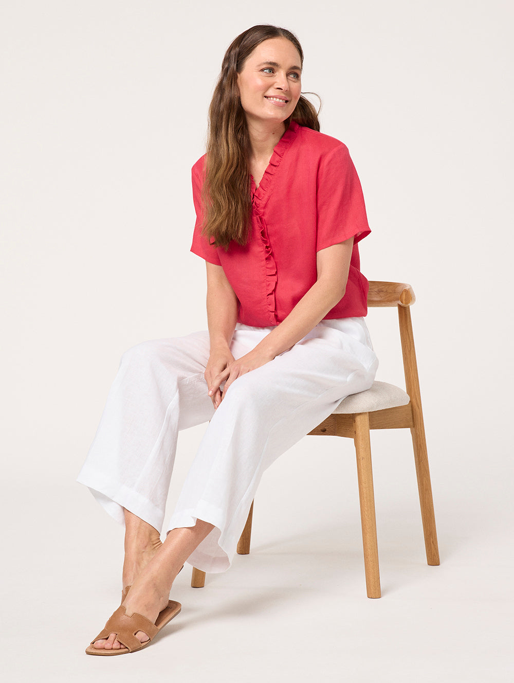 Niya Ruffle Shirt