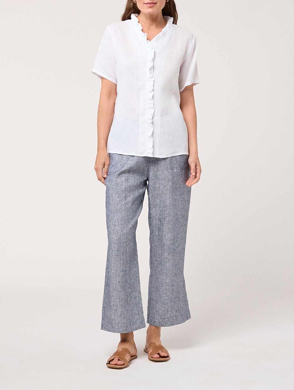 Niya Ruffle Shirt