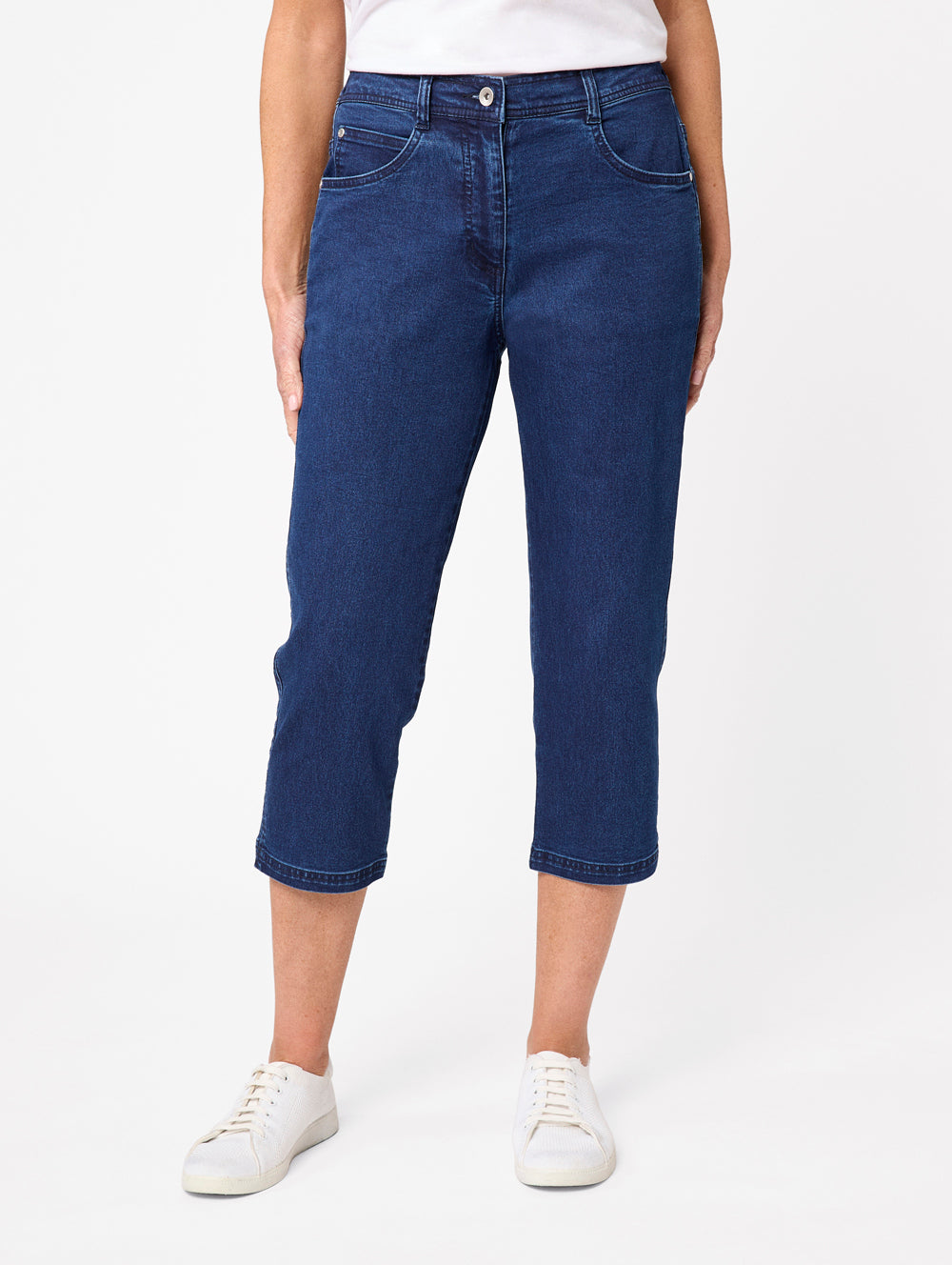 Intense Denim 3/4 Pant