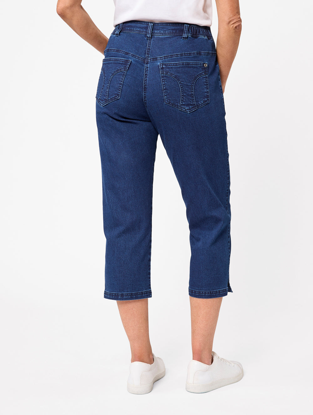 Intense Denim 3/4 Pant