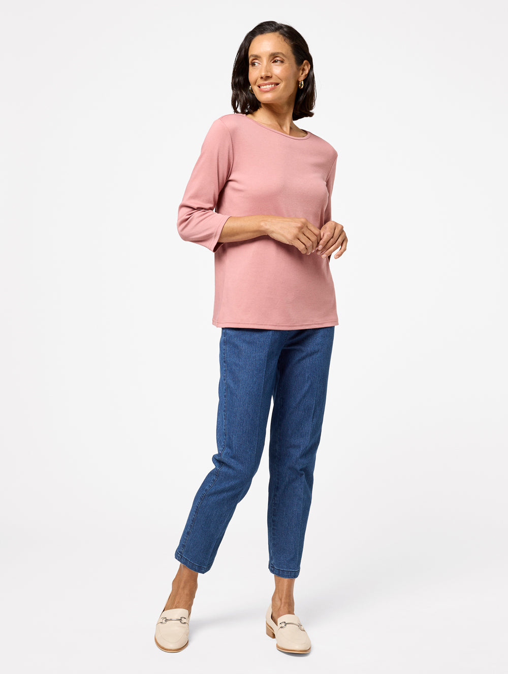 Winterlock 3/4 Sleeve Top