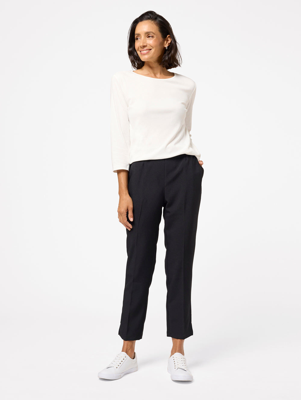 Bi Stretch Slim Short Length Pant
