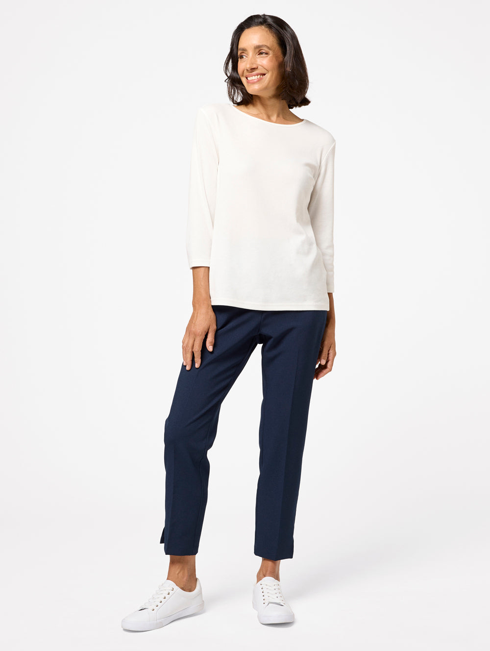 Bi Stretch Slim Short Length Pant