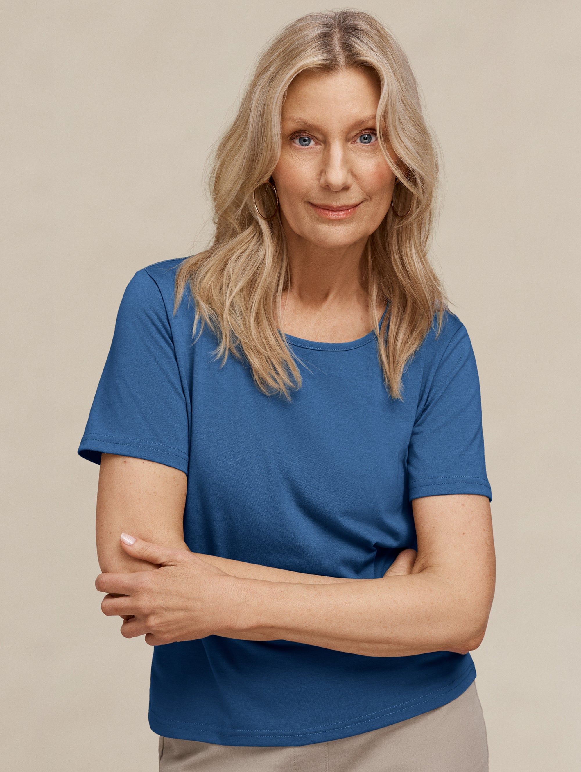 Kinnersly Scoop Neck Tee