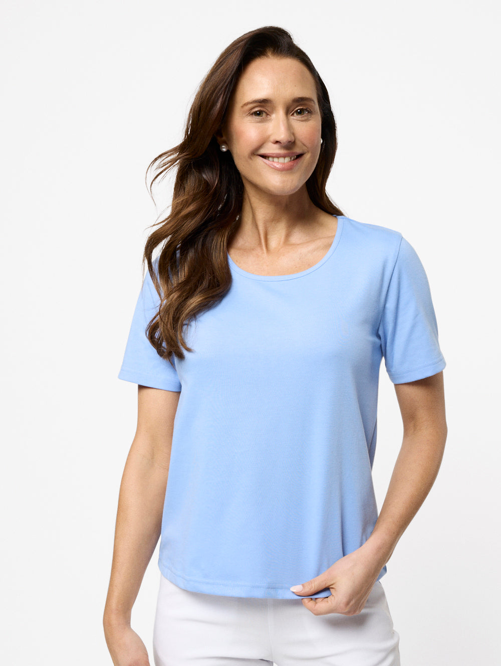 Kinnersly Scoop Neck Tee