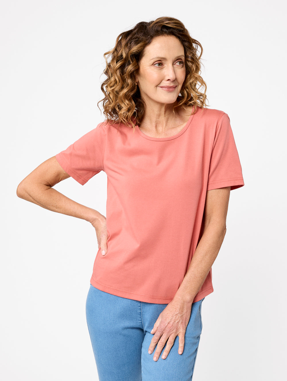 Kinnersly Scoop Neck Tee