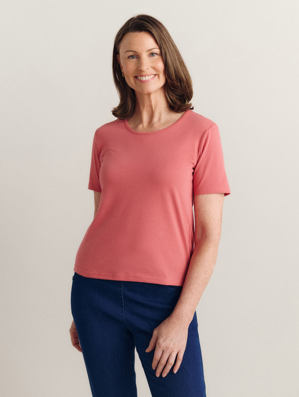 Kinnersly Scoop Neck Tee