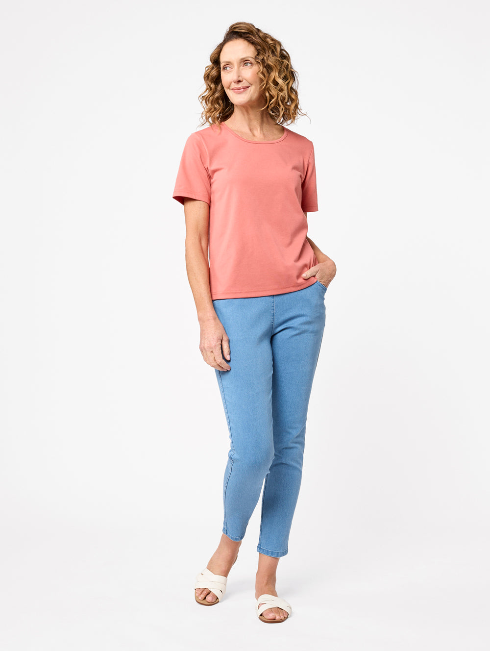Kinnersly Scoop Neck Tee