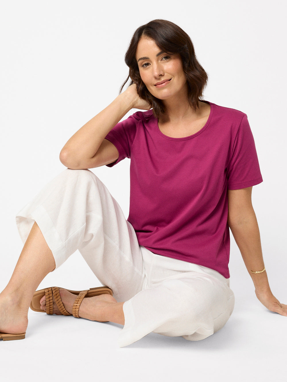 Kinnersly Scoop Neck Tee