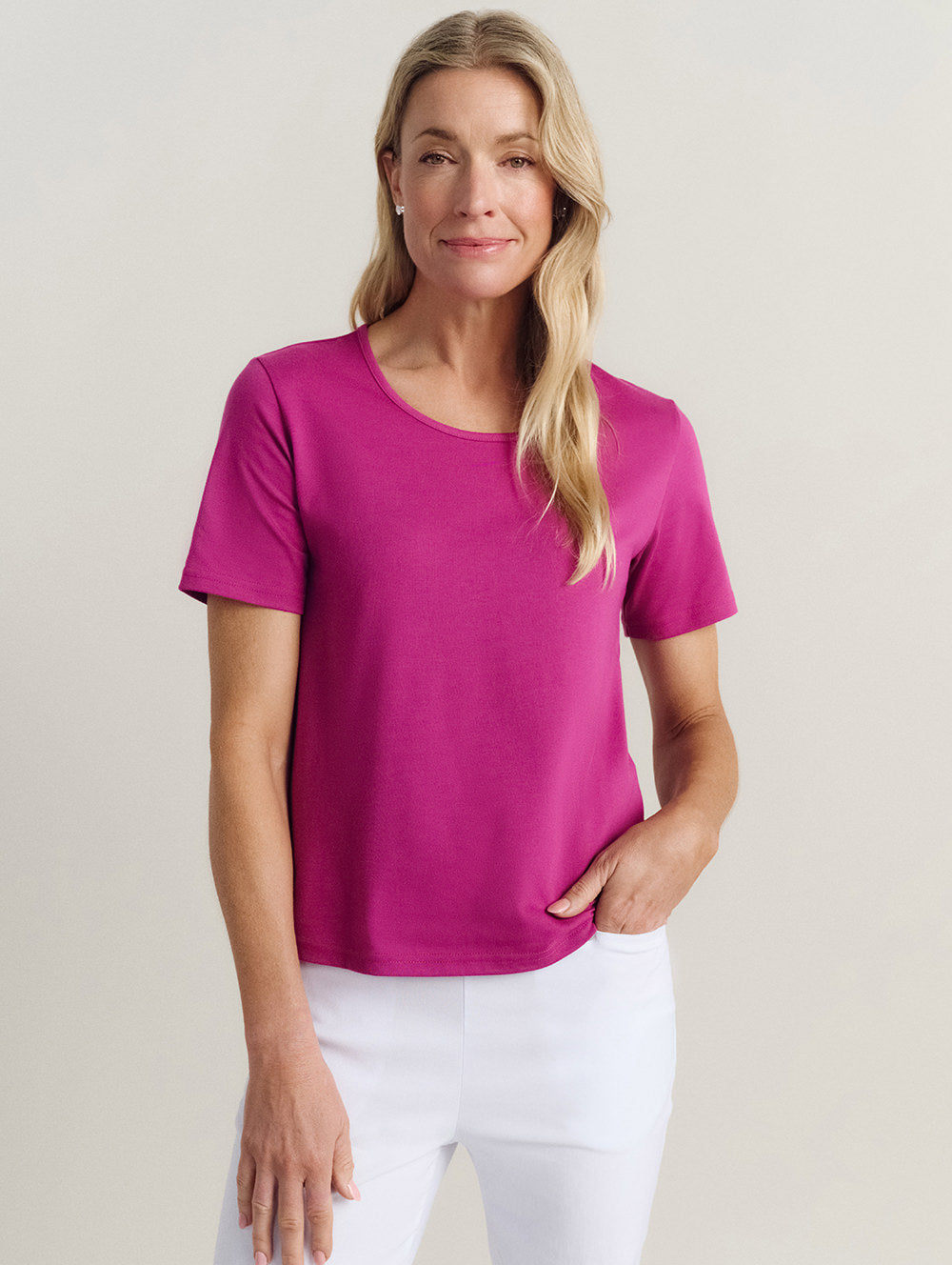 Kinnersly Scoop Neck Tee