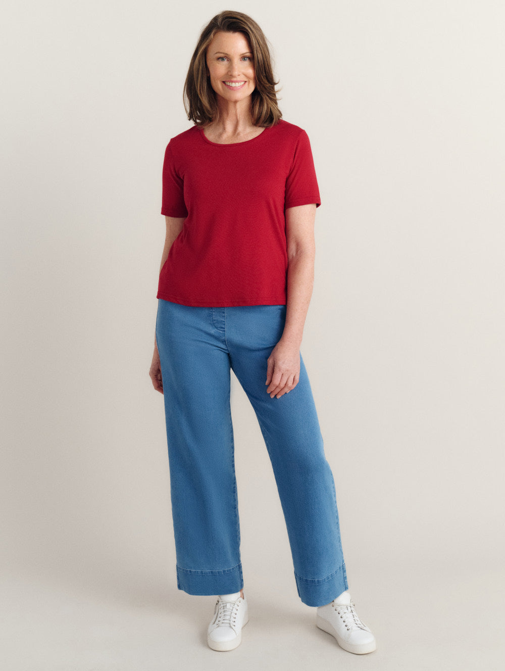 Kinnersly Scoop Neck Tee