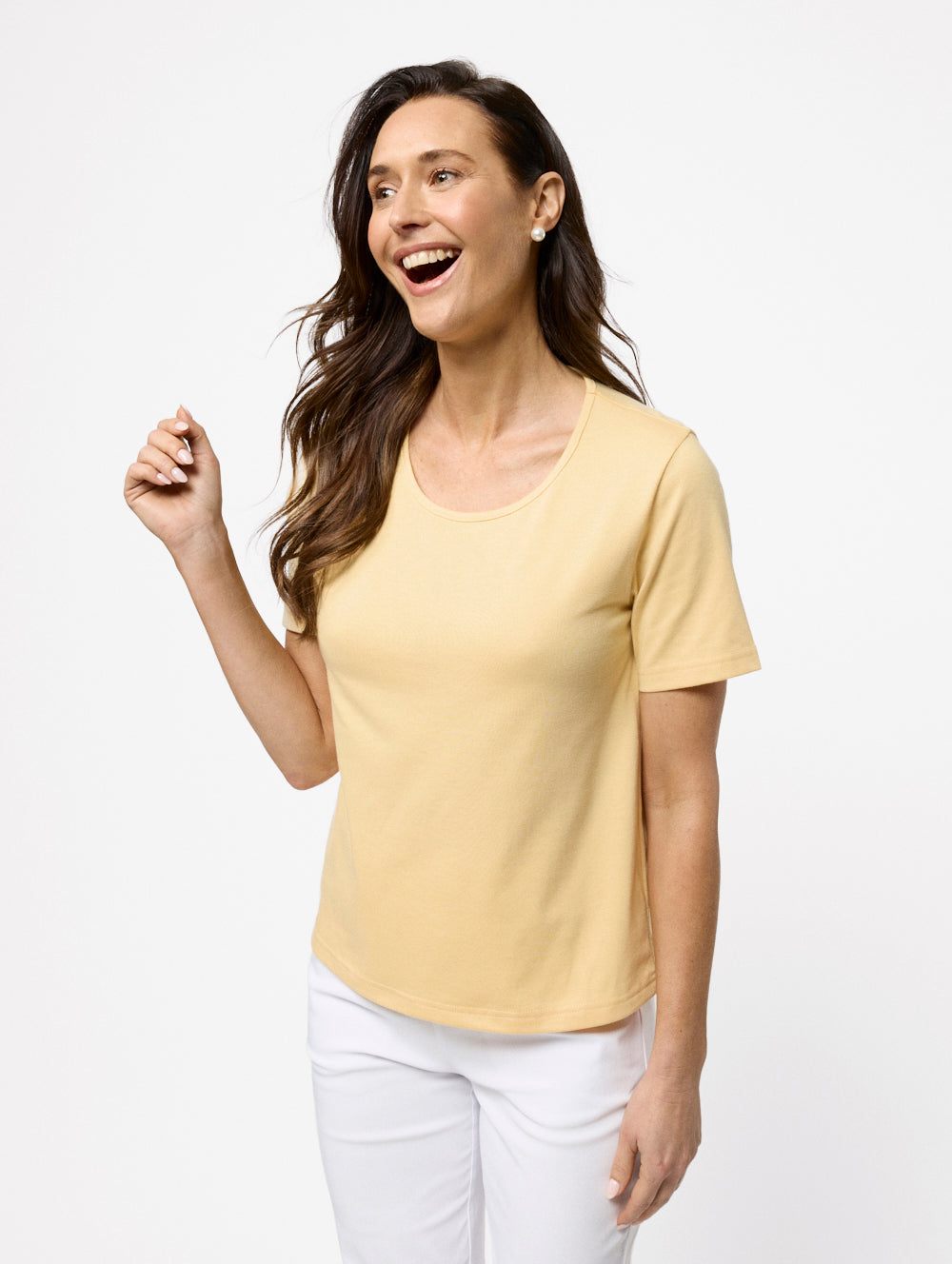Kinnersly Scoop Neck Tee