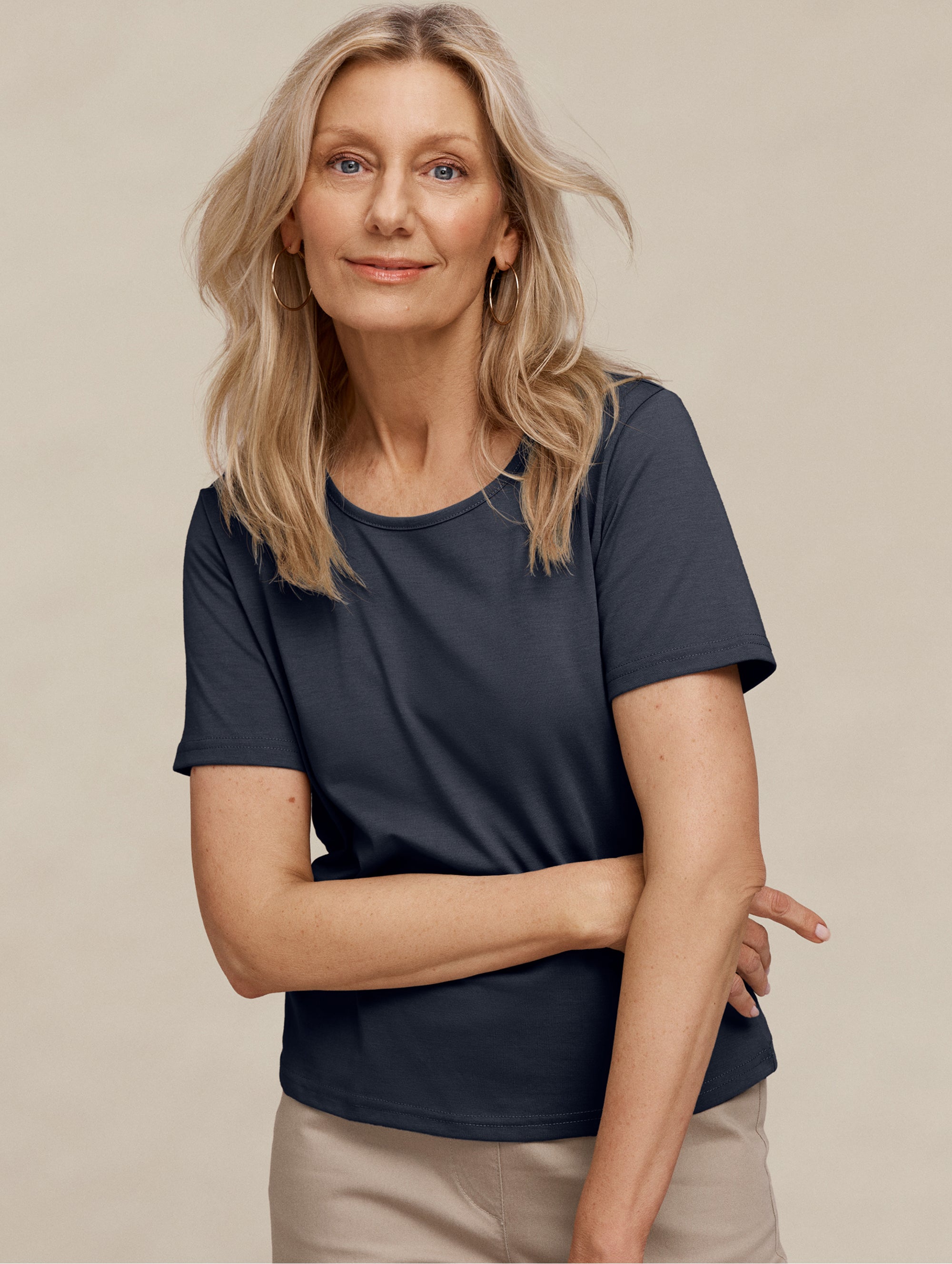 Kinnersly Scoop Neck Tee