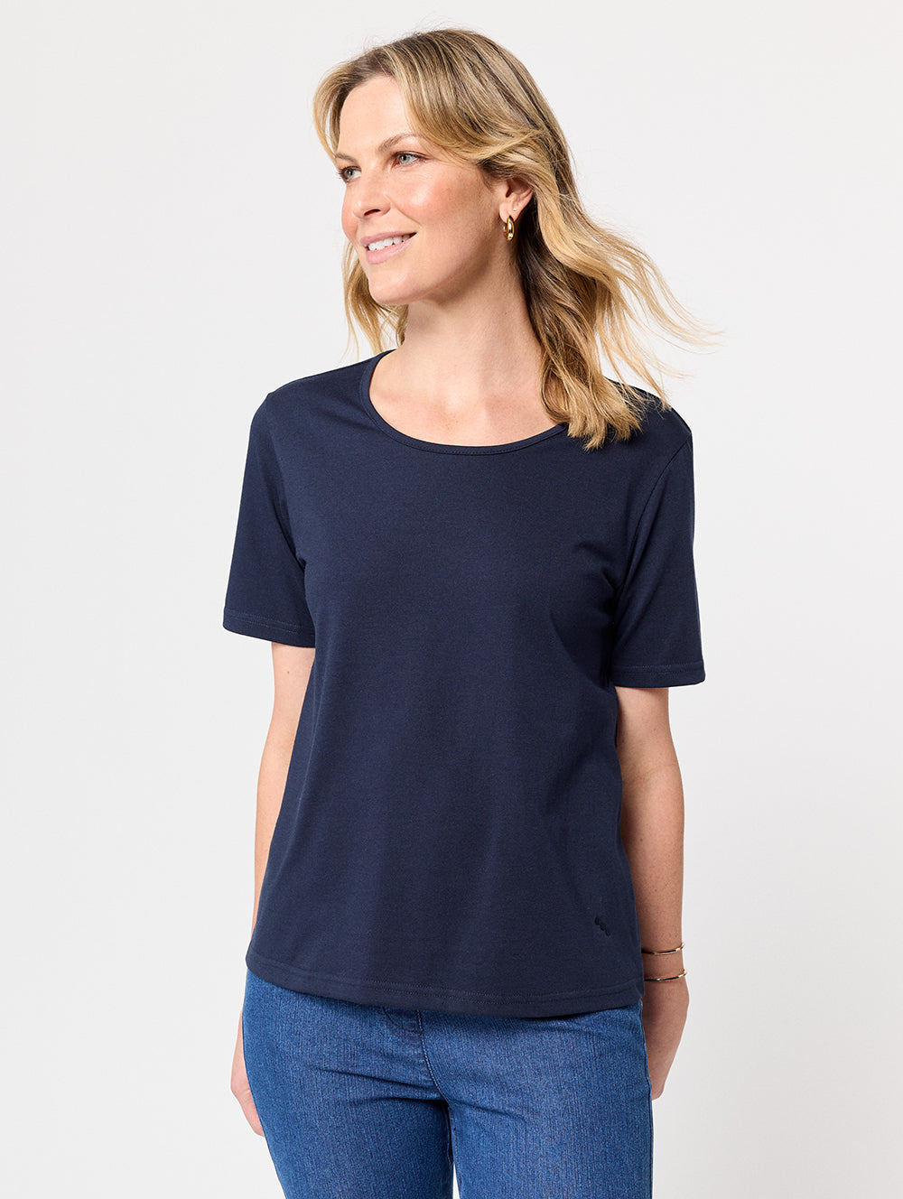 Kinnersly Scoop Neck Tee