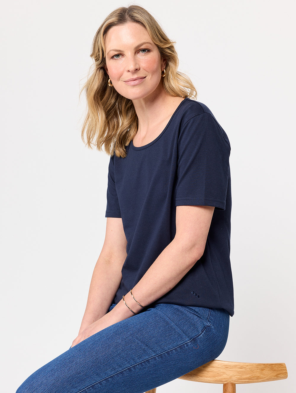 Kinnersly Scoop Neck Tee