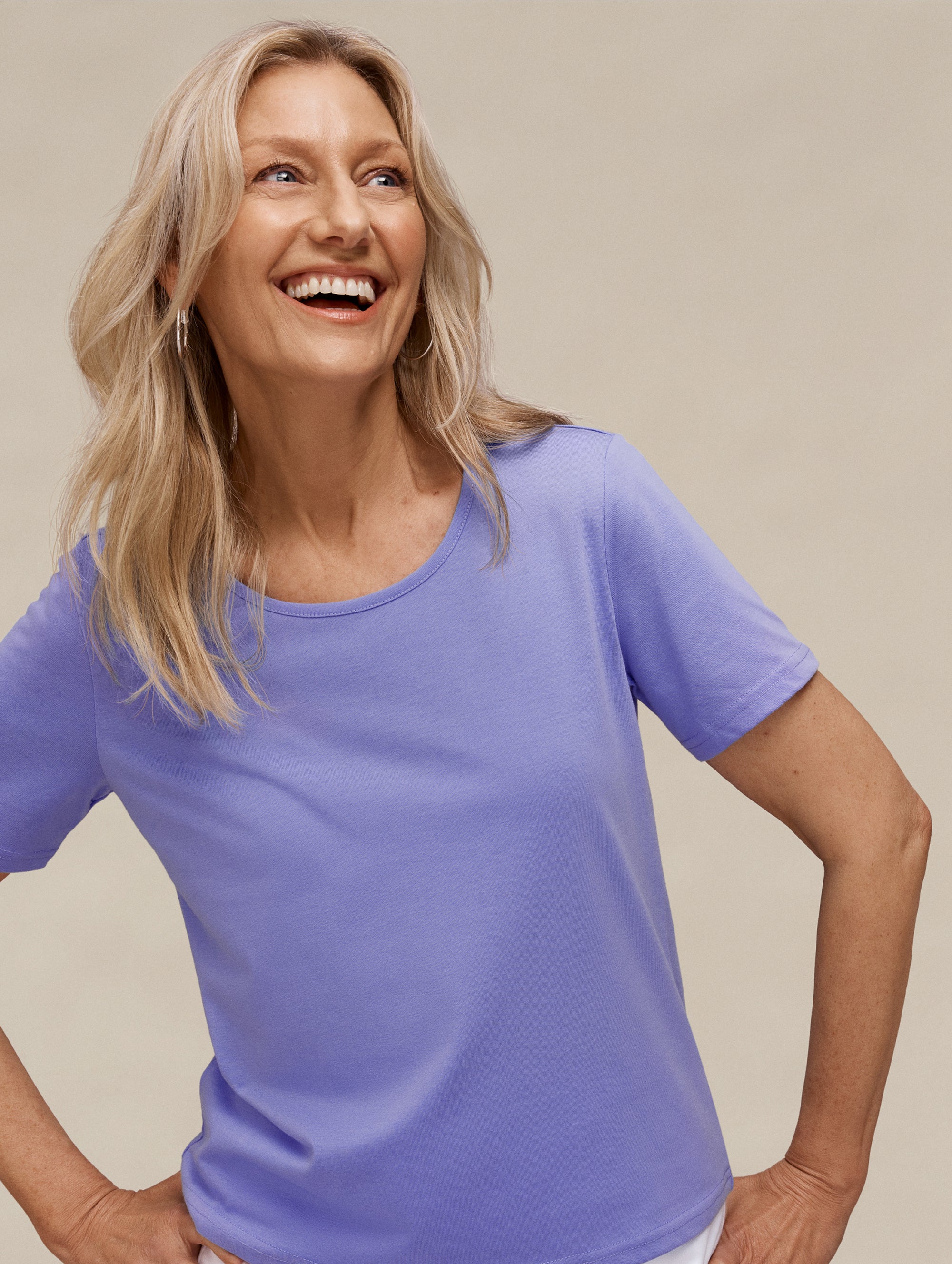 Kinnersly Scoop Neck Tee