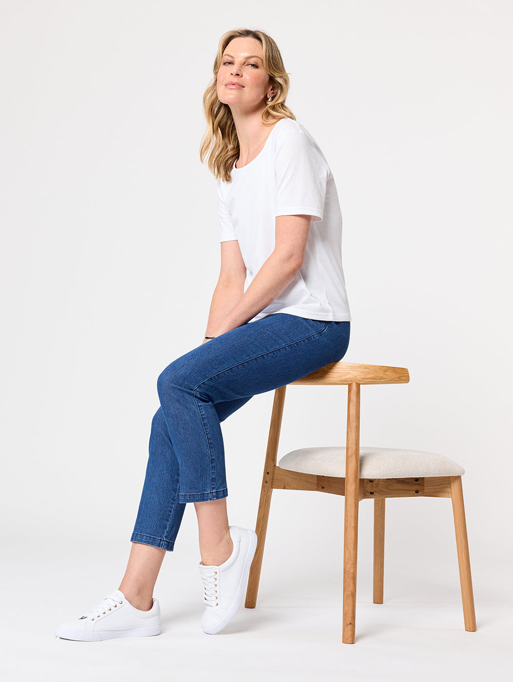 Kinnersly Scoop Neck Tee