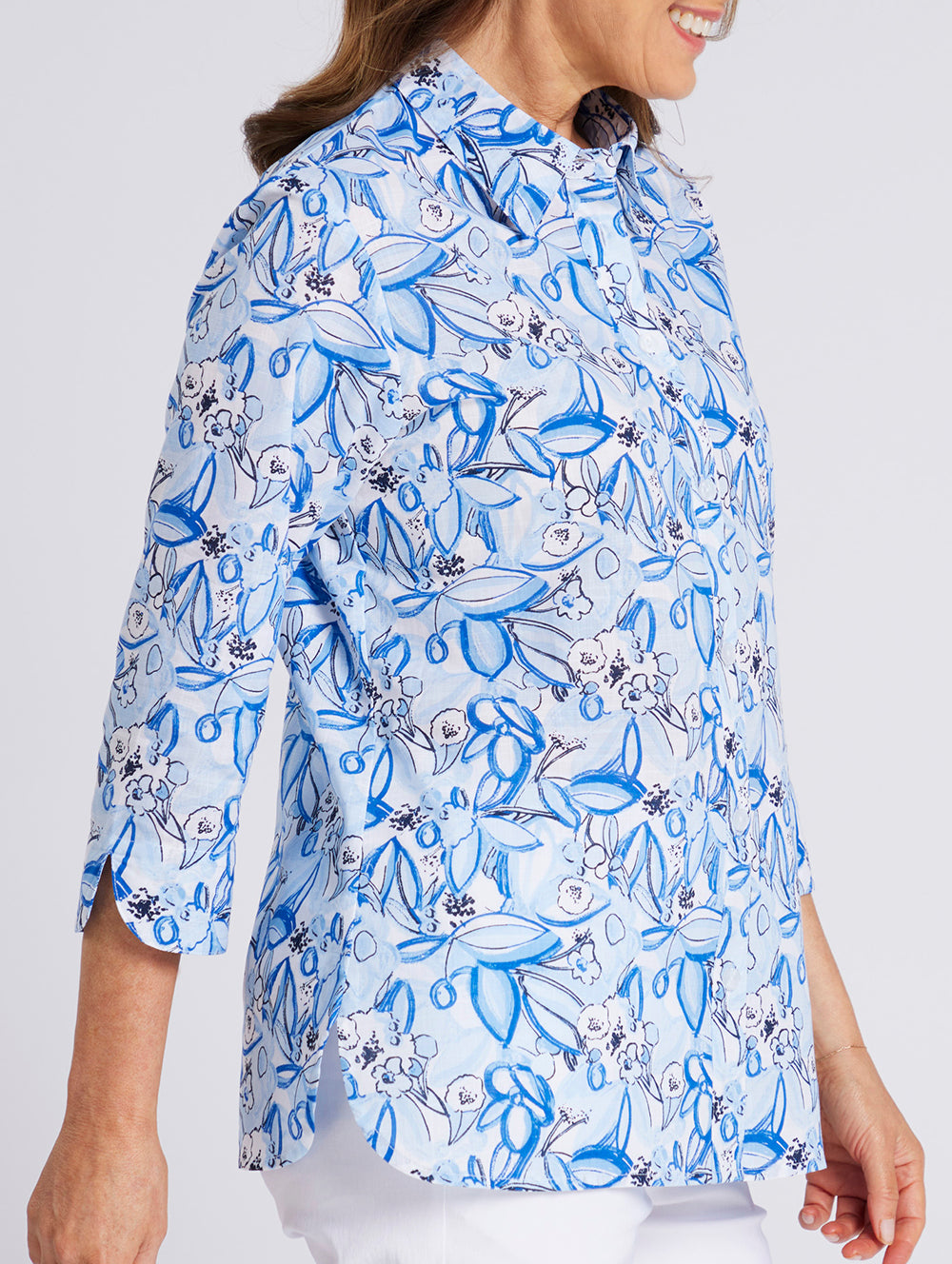 Aventel 3/4 Sleeve Shirt