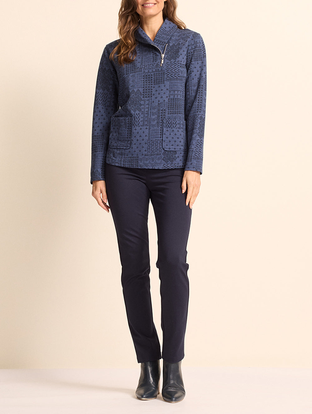 Kori 1/2 Zip Top