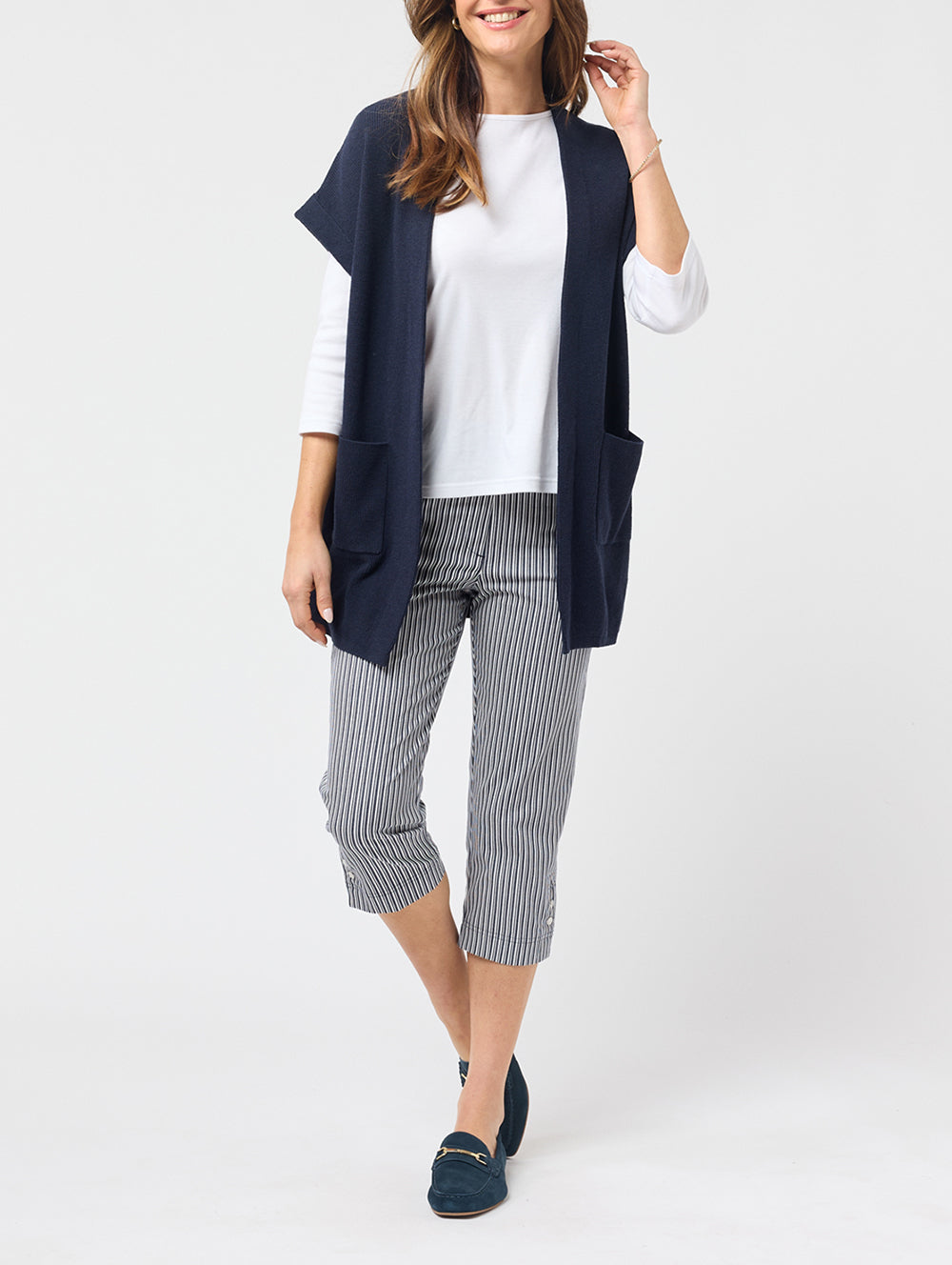 Nicoline Short Sleeve Knit Cardigan