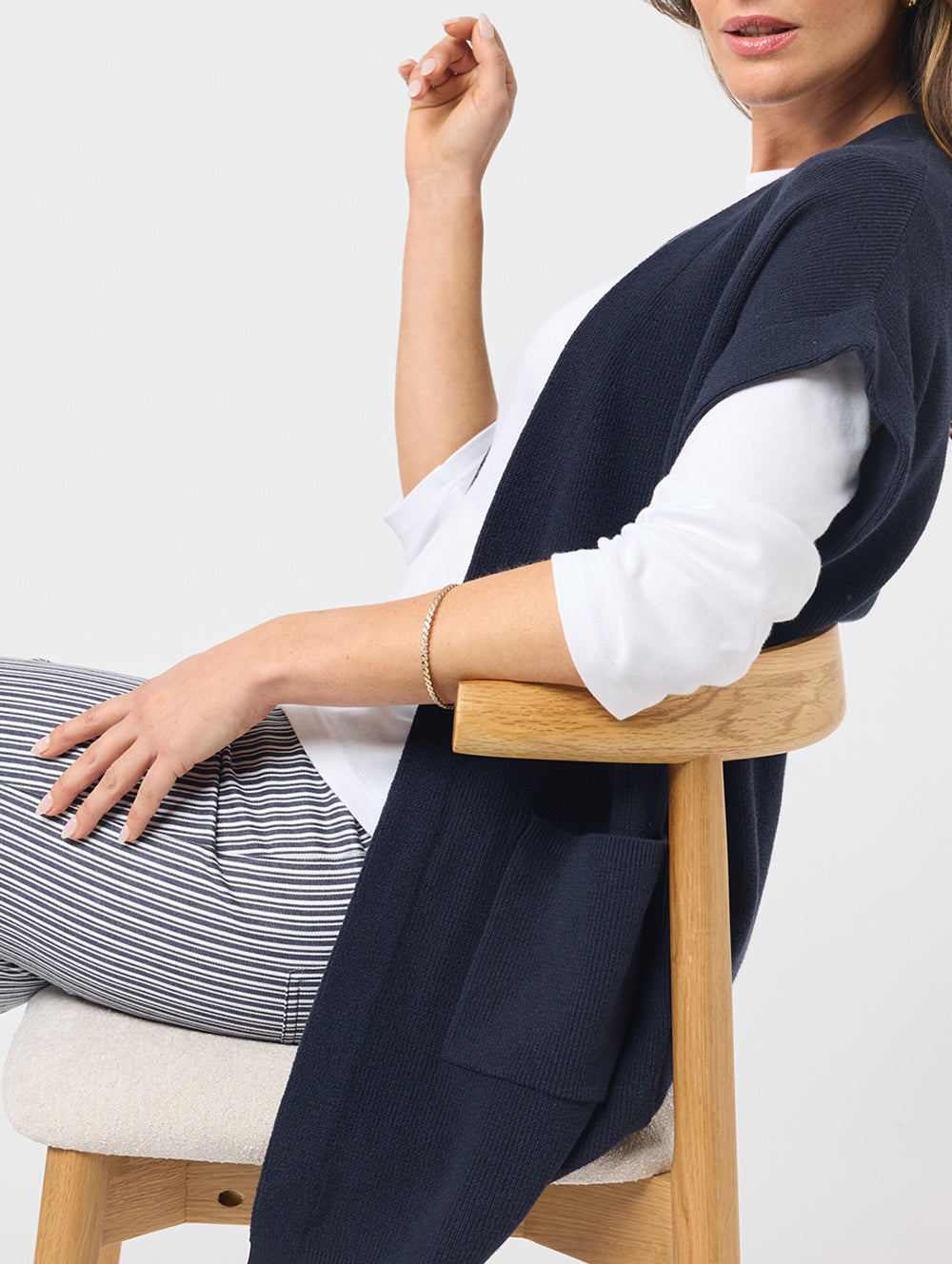 Nicoline Short Sleeve Knit Cardigan