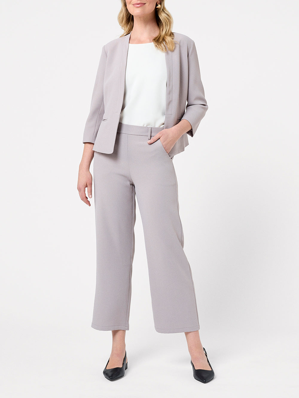 Crepe Luxe Wide Leg Pant