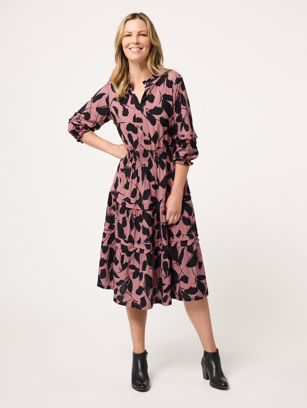 Carmyn 3/4 Sleeve Dress
